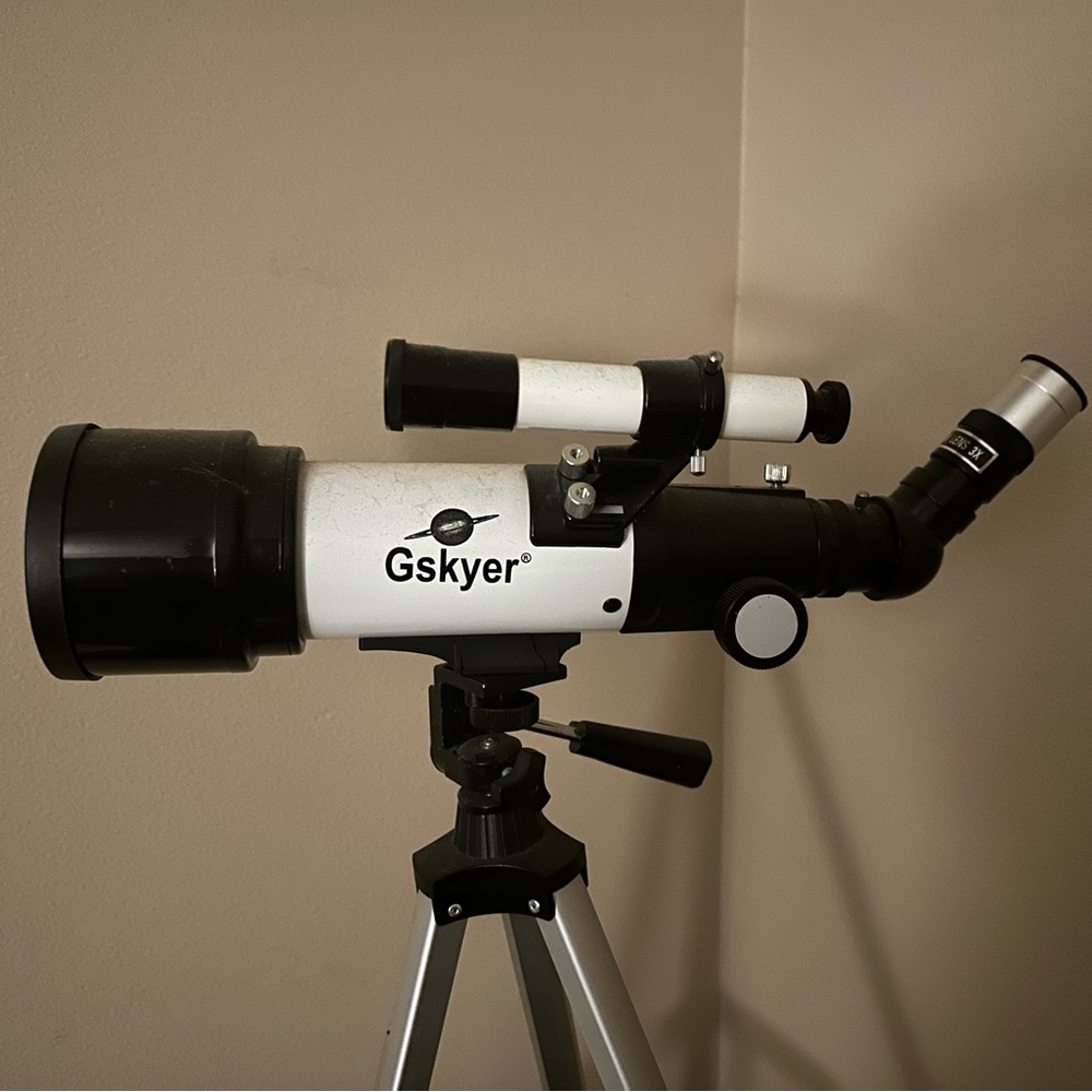 Gskyer Telescope, 70mm Aperture 400mm AZ Mount Astronomical Refracting Telescope